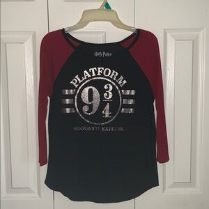 Harry Potter Platform 9 3/4 Raglan Tee